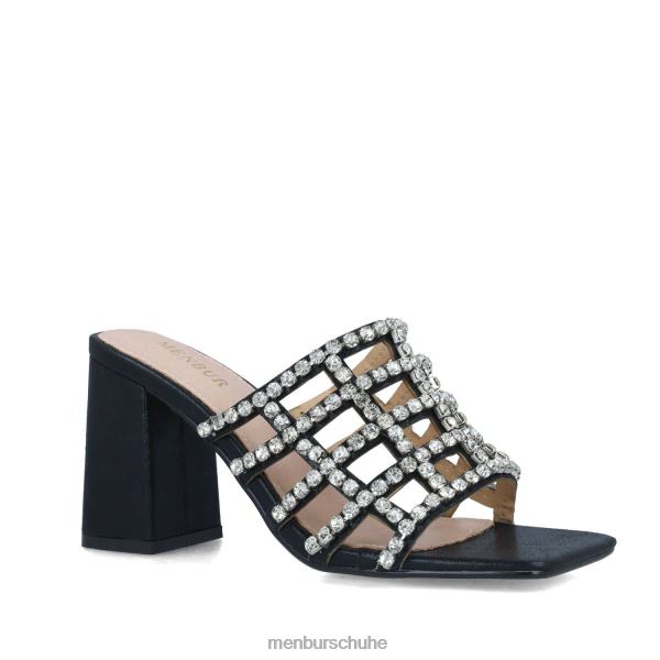 mittlere und niedrige Absätze Menbur norma Schwarz Frauen 2R0V05564