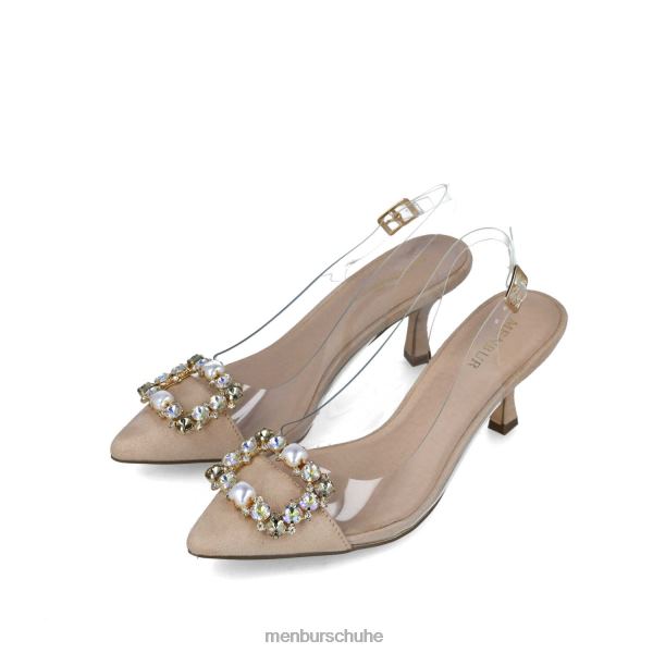 mittlere und niedrige Absätze Menbur pavo Beige Frauen 2R0V05589