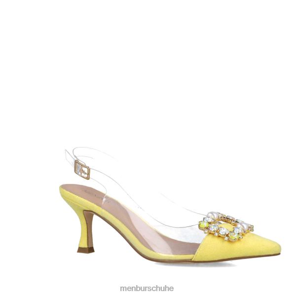mittlere und niedrige Absätze Menbur pavo Gelb Frauen 2R0V05590
