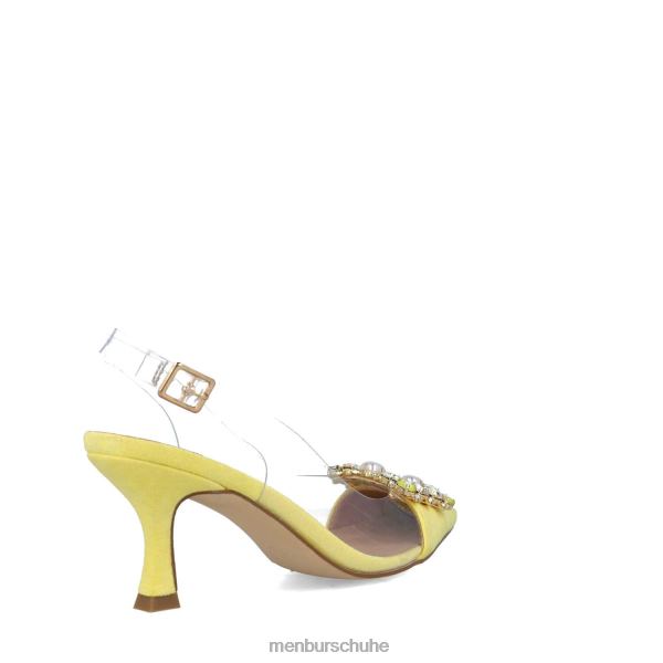 mittlere und niedrige Absätze Menbur pavo Gelb Frauen 2R0V05590