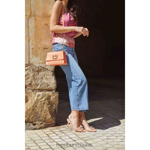 mittlere und niedrige Absätze Menbur pavo Orange Frauen 2R0V01618