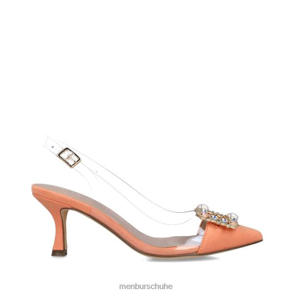 mittlere und niedrige Absätze Menbur pavo Orange Frauen 2R0V01618