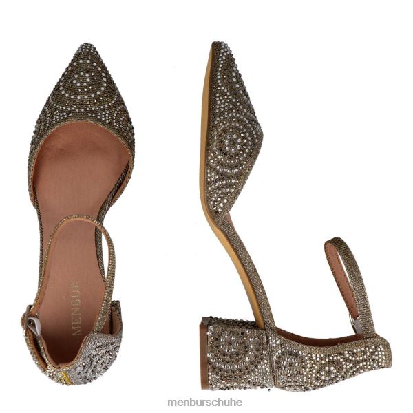 mittlere und niedrige Absätze Menbur perino grau Frauen 2R0V01744