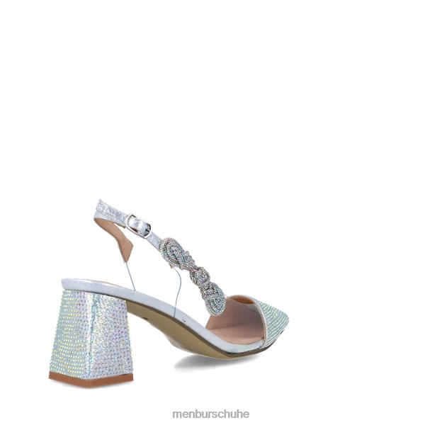 mittlere und niedrige Absätze Menbur perseus Silber Frauen 2R0V05568