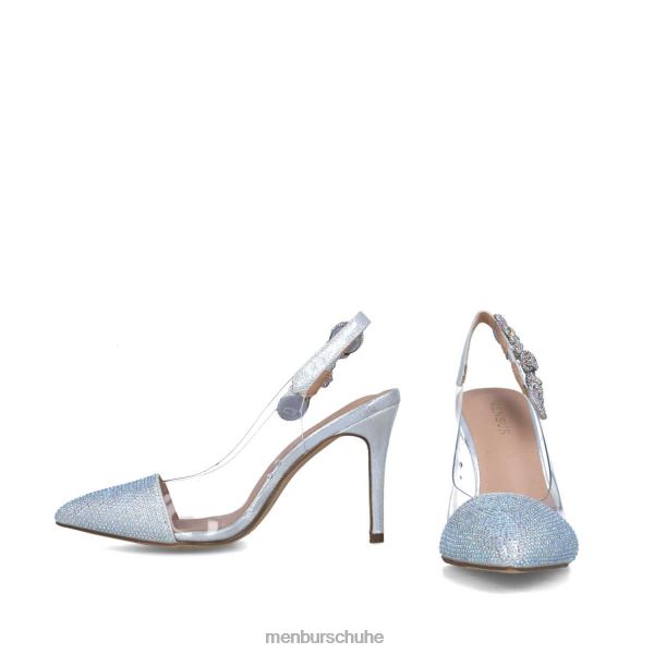 mittlere und niedrige Absätze Menbur perseus Silber Frauen 2R0V05577