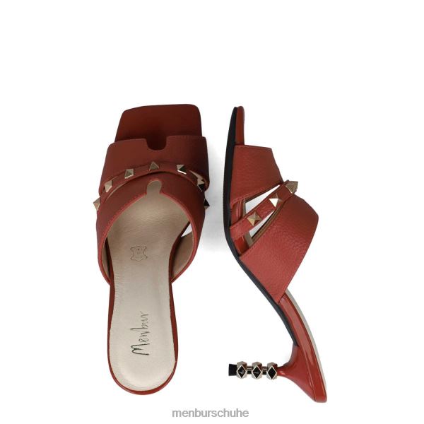 mittlere und niedrige Absätze Menbur sagitta Orange Frauen 2R0V01568