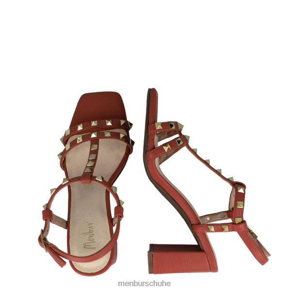 mittlere und niedrige Absätze Menbur sagitta Orange Frauen 2R0V01619