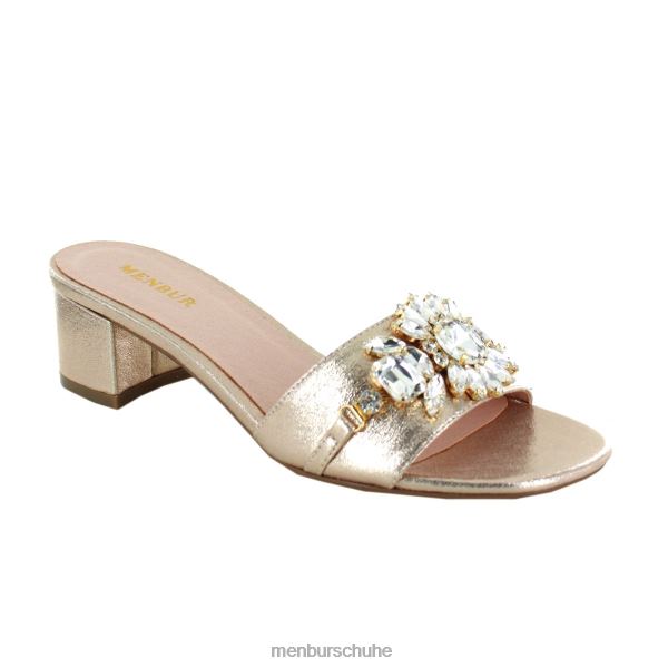 mittlere und niedrige Absätze Menbur seriös Gold Frauen 2R0V02105