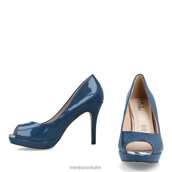 mittlere und niedrige Absätze Menbur sili Azul mittel Frauen 2R0V02140