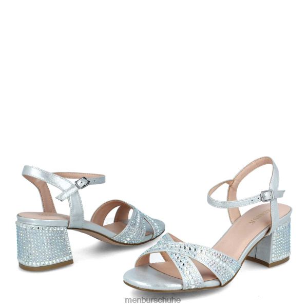 mittlere und niedrige Absätze Menbur sorisolo Silber Frauen 2R0V02159