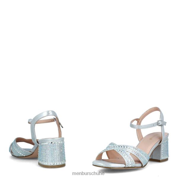 mittlere und niedrige Absätze Menbur sorisolo Silber Frauen 2R0V02159