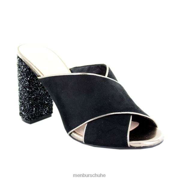 mittlere und niedrige Absätze Menbur spianieren Schwarz Frauen 2R0V01945