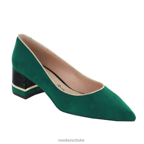 mittlere und niedrige Absätze Menbur stabil Grün Frauen 2R0V02120