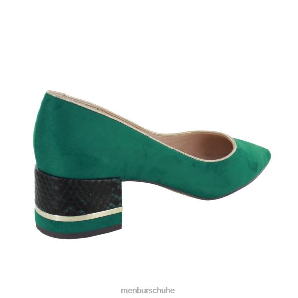 mittlere und niedrige Absätze Menbur stabil Grün Frauen 2R0V02120