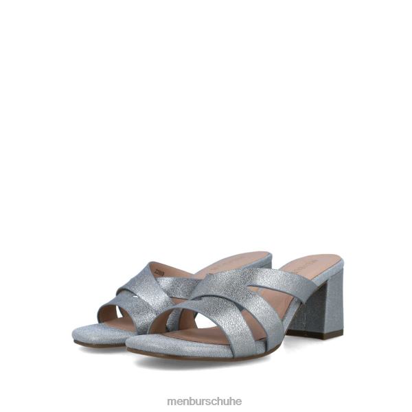 mittlere und niedrige Absätze Menbur stilbo Silber Frauen 2R0V05781