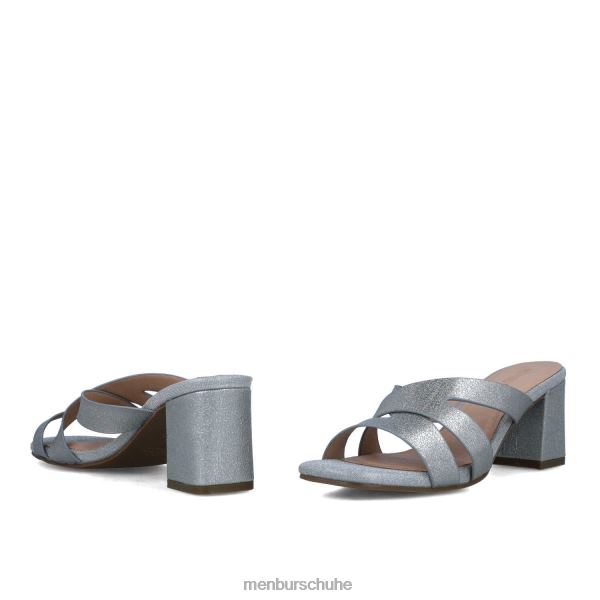 mittlere und niedrige Absätze Menbur stilbo Silber Frauen 2R0V05781