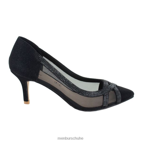 mittlere und niedrige Absätze Menbur taisten Schwarz Frauen 2R0V02125