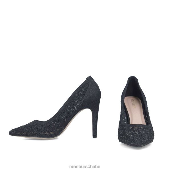 mittlere und niedrige Absätze Menbur verstecktita Schwarz Frauen 2R0V05661