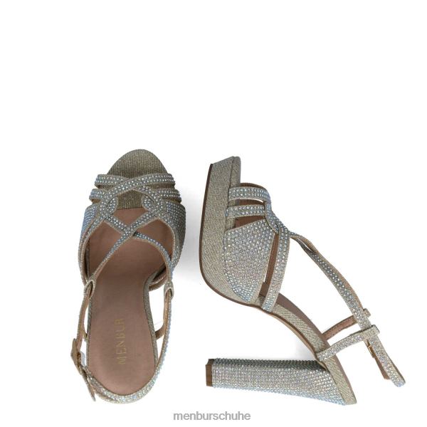 Sandalen Menbur Corvus Gold Frauen 2R0V082