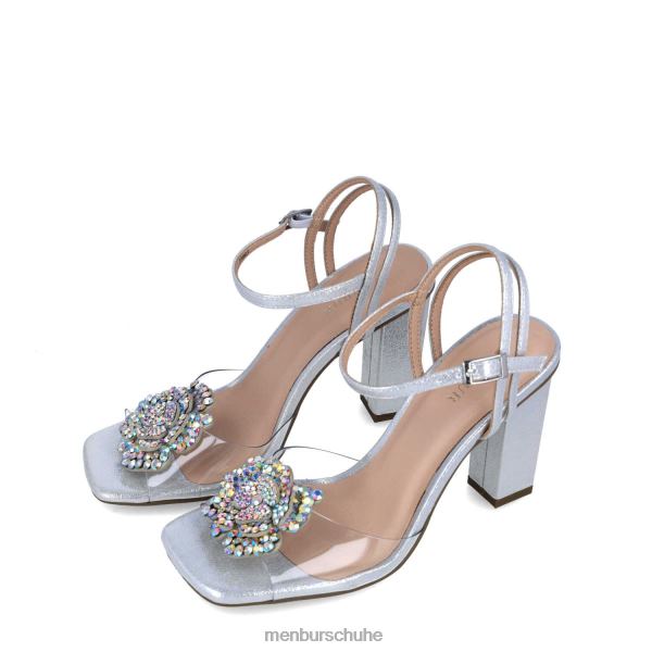 Sandalen Menbur Retikulum Silber Frauen 2R0V02867