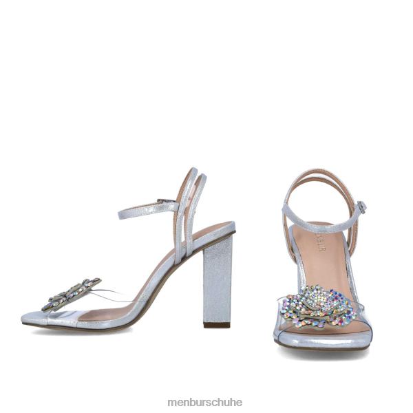 Sandalen Menbur Retikulum Silber Frauen 2R0V02867