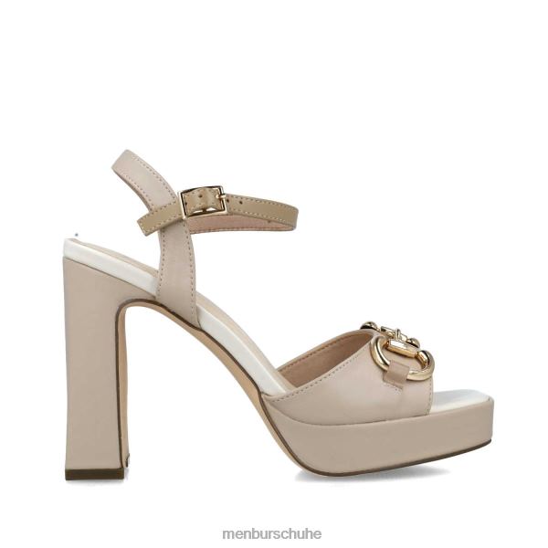 Sandalen Menbur Schlangen Beige Frauen 2R0V02629