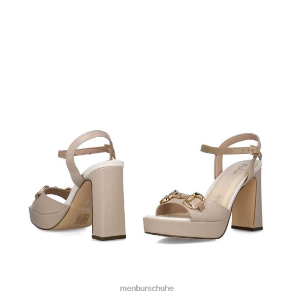 Sandalen Menbur Schlangen Beige Frauen 2R0V02629