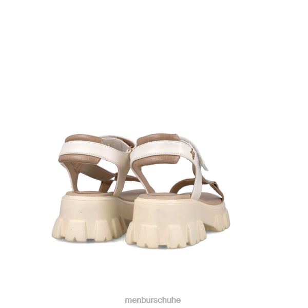 Sandalen Menbur Schlangen Beige Frauen 2R0V02904