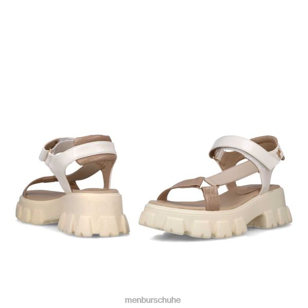 Sandalen Menbur Schlangen Beige Frauen 2R0V02904