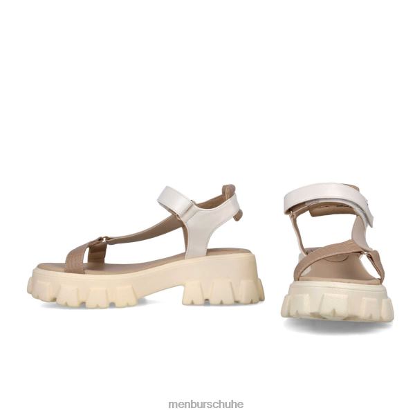 Sandalen Menbur Schlangen Beige Frauen 2R0V02904