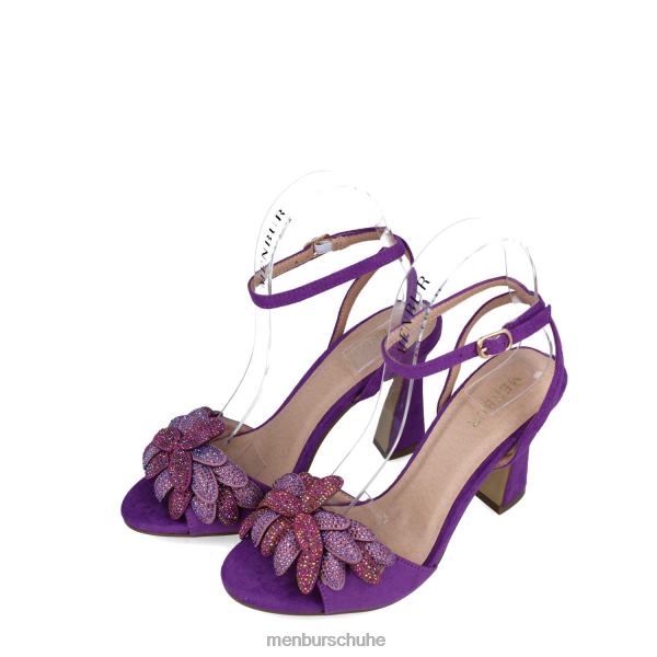 Sandalen Menbur Volans violett Frauen 2R0V02508