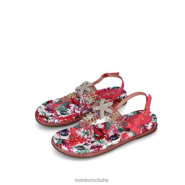 Sandalen Menbur regulus Koralle Frauen 2R0V0160