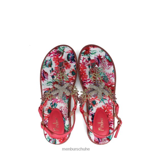 Sandalen Menbur regulus Koralle Frauen 2R0V0160